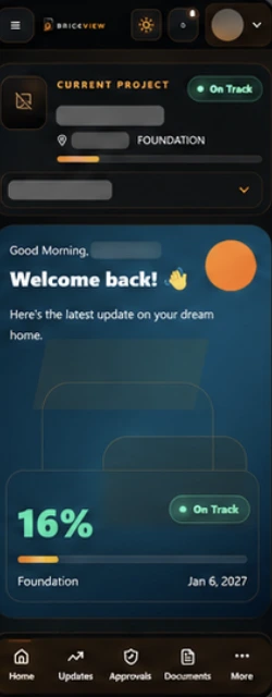 BrickView homeowner app
